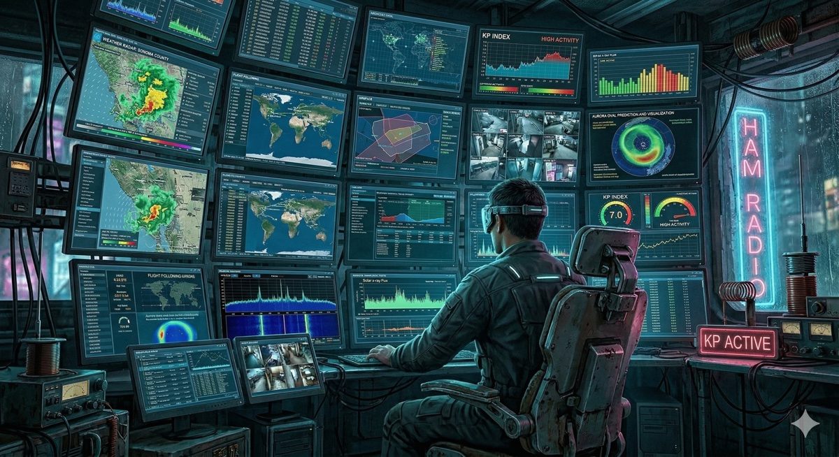 Building a Live Ham Radio Situational Awareness Dashboard